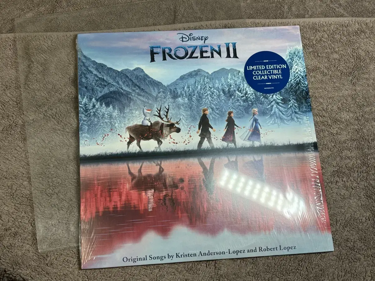 디즈니 겨울왕국2 Frozen OST LP 영화 ost 클리어반